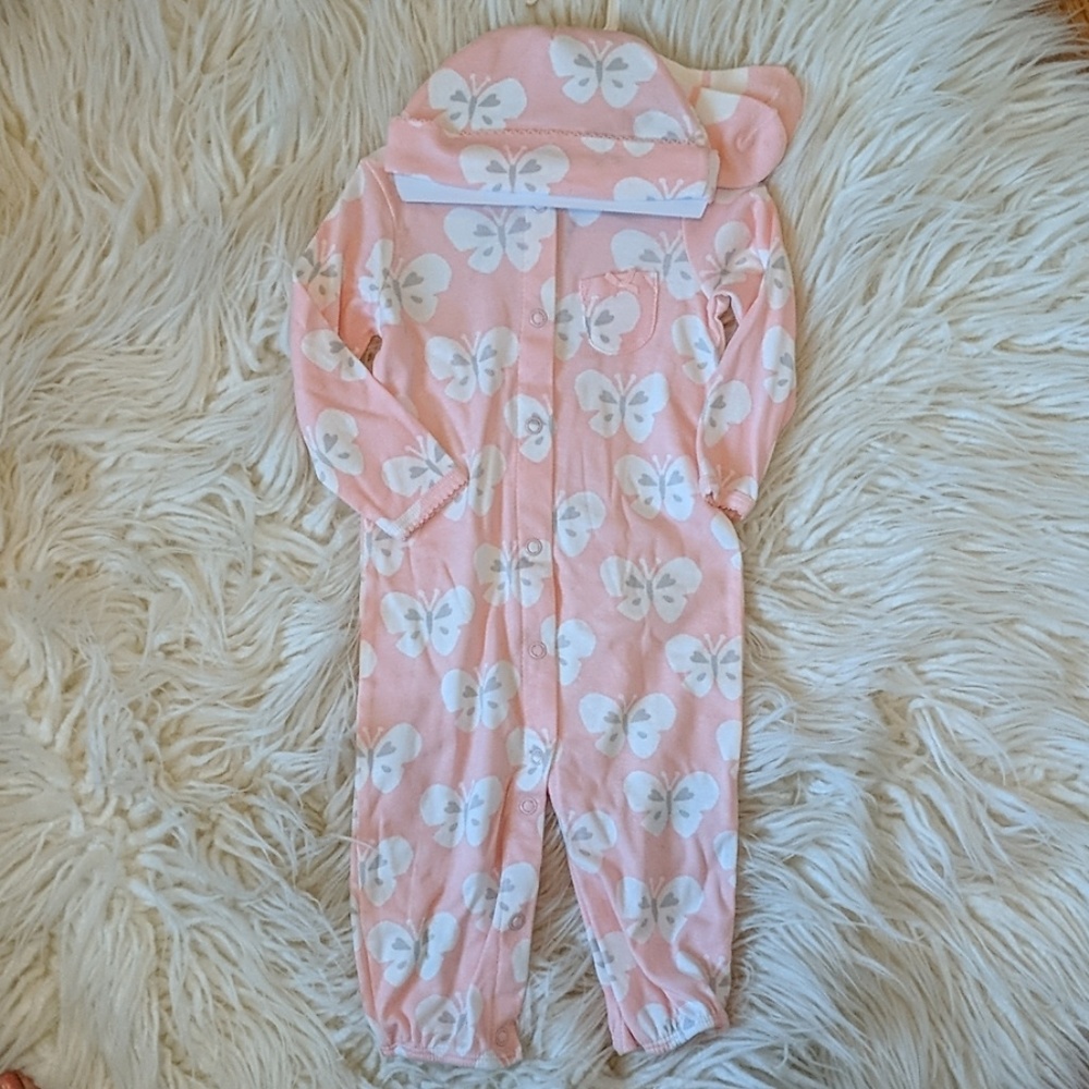 Carter's baby girl pajamas